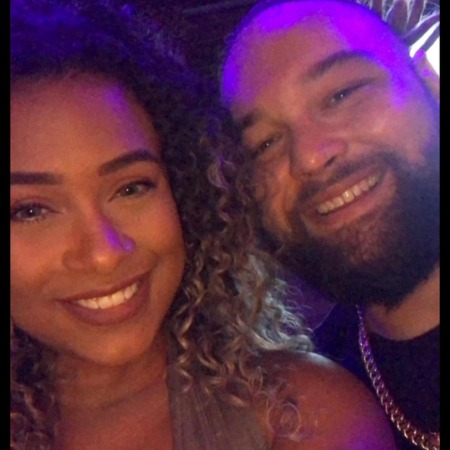 Bray Wyatt with his romantic partner Jojo Offerman. 